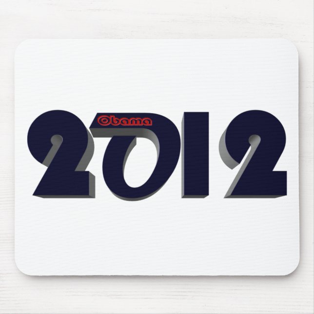 Mousepad Obama com referência a elege 2 (Frente)