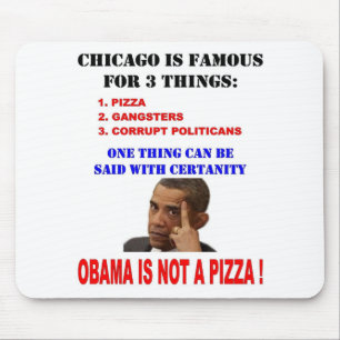 MOUSEPAD OBAMA NÃO É UMA PIZZA