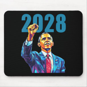 Mousepad Obama Para O Presidente 2028 Obama 48.º Presidente