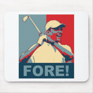 Mousepad Obama que Golfing NA FRENTE!