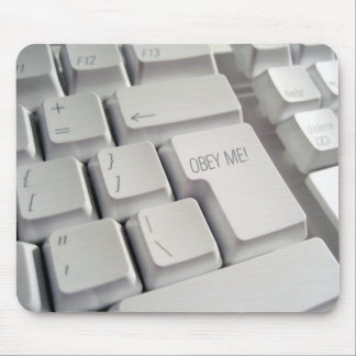 Mousepad Obedeça-me! Teclado
