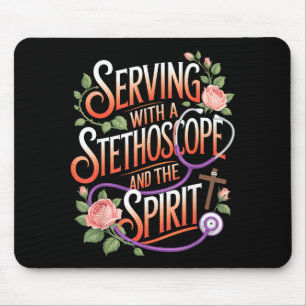 Mousepad Obra de Deus em Scrubs Jesus Fé Deus Cna Cristão