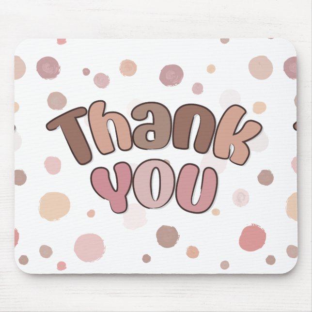 Mousepad Obrigado  (Frente)