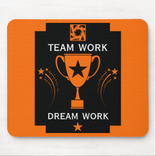 Mousepad Obrigados da equipe corporativa