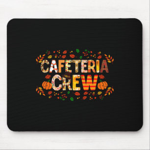 Mousepad Obrigados de Bombeiros de outono de Cafeteria Agra