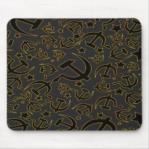 Mousepad Obscuridade comunista da esteira do rato