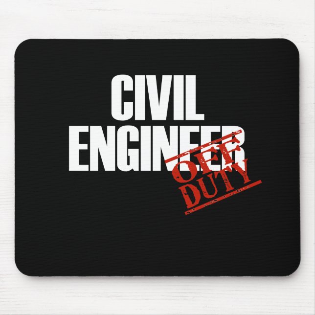 MOUSEPAD OBSCURIDADE DO ENGENHEIRO CIVIL (Frente)