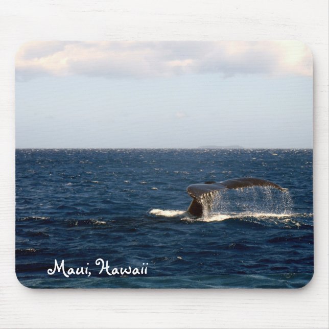 Mousepad Observação da baleia de Maui Havaí (Frente)