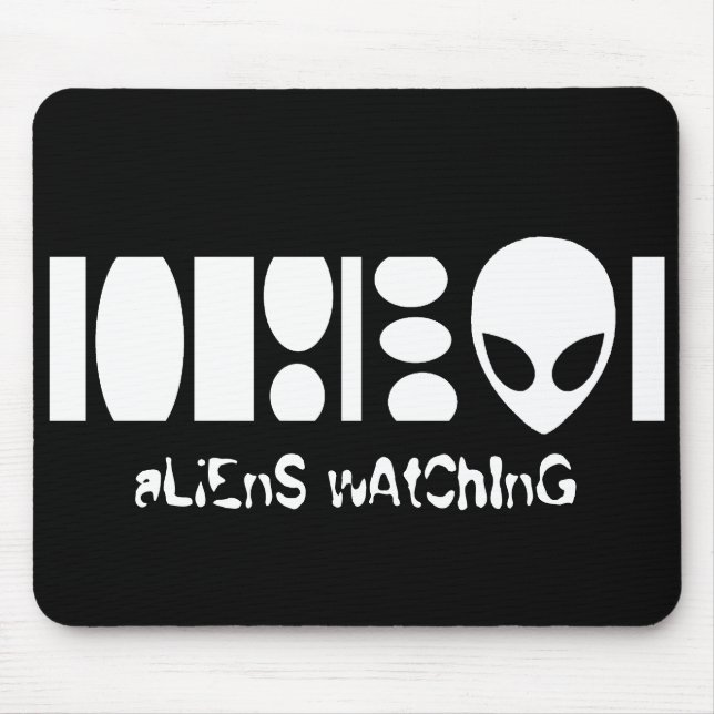 Mousepad observação dos aliens! (Frente)