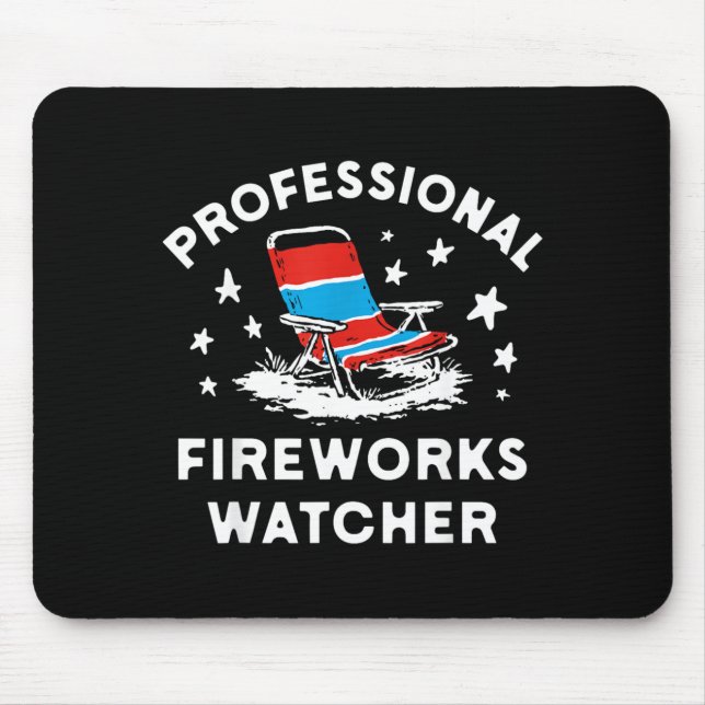 Mousepad Observador Profissional de Fogos de Artifício Engr (Frente)