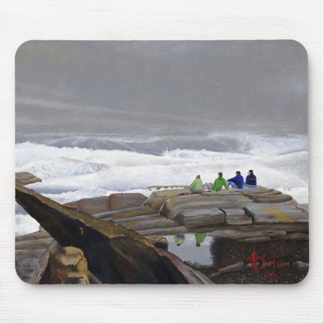 Mousepad Observadores de Ondas (Frente)