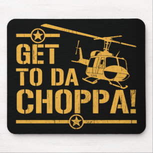 Mousepad Obtenha ao vintage da Dinamarca Choppa
