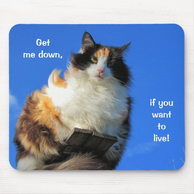 Mousepad Obtenha-me para baixo! (Frente)