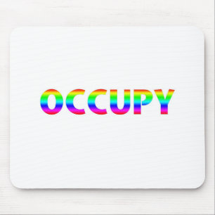 Mousepad Occupy Rainbow