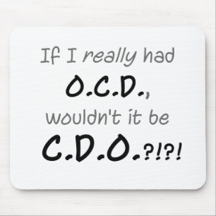 MOUSEPAD OCD