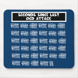 Mousepad OCD engraçado