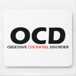 Mousepad OCD - Perturbação Obsessiva do Cockatiel