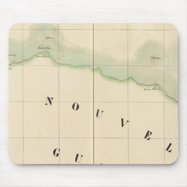 Mousepad Oceânia Nova Guiné n.o 23 (Frente)