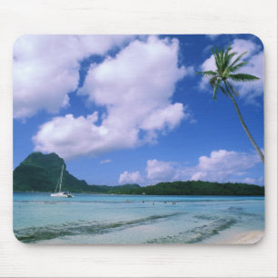 Mousepad Oceânia, Polinésia Francesa, Taiti. Vista de