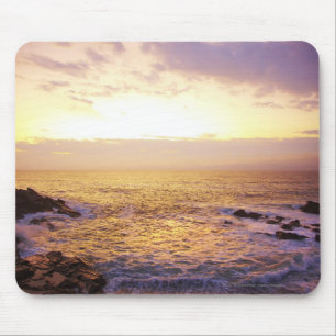 Mousepad Oceano Atlântico no nascer do sol, vista de
