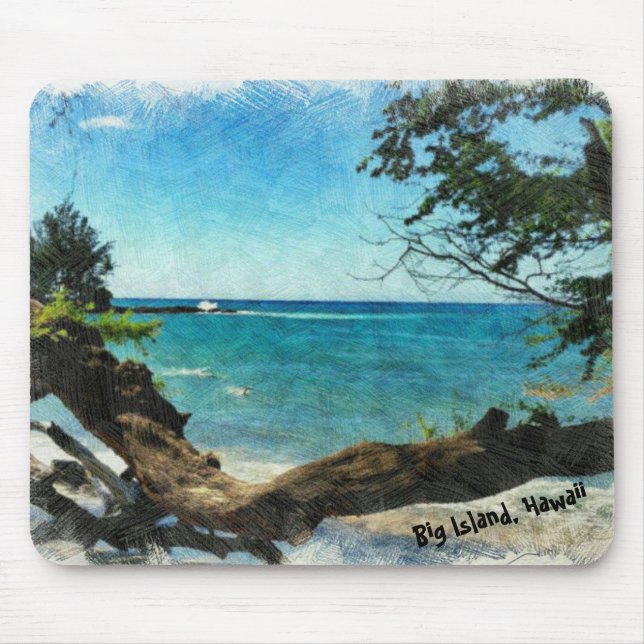 Mousepad Oceano azul (Frente)