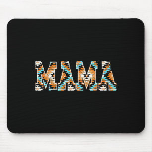 Mousepad Ocidental azteca mama país couro dia das mães 