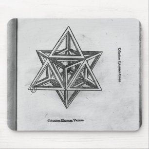 Mousepad Octangula de Stella, 'de De Divina Proportione'