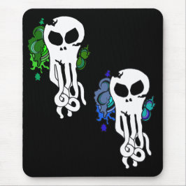 Mousepad Octo crull green copy, Octo crull blue copy