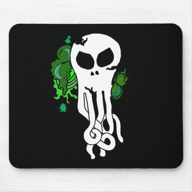 Mousepad Octo esverdeado (Frente)