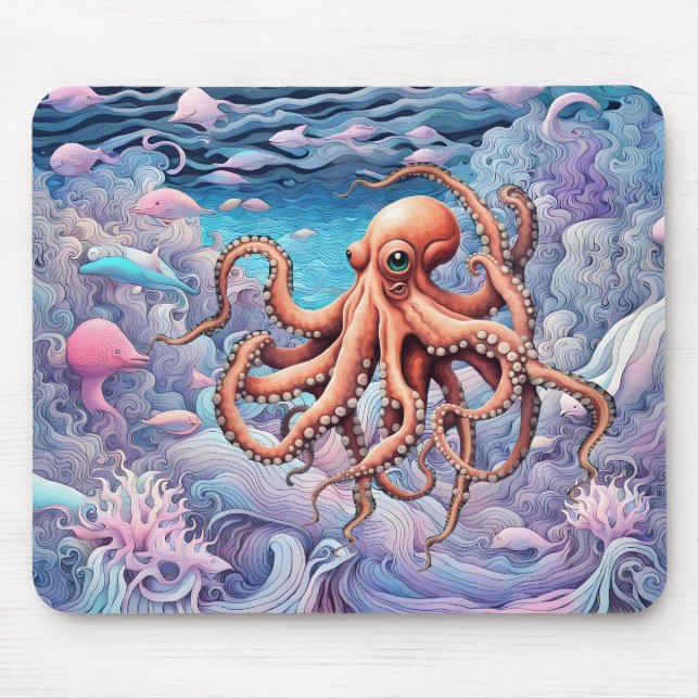 Mousepad Octopus (Frente)