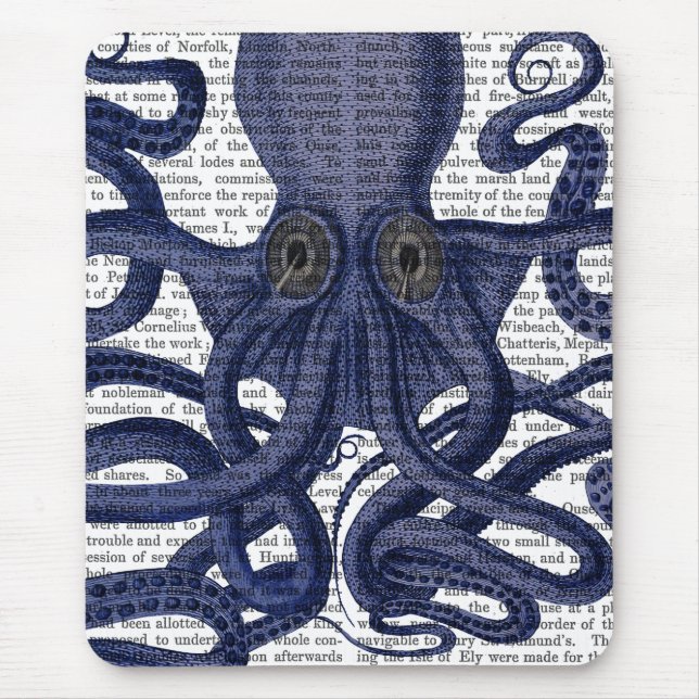 Mousepad Octopus Acima-Fechar (Frente)