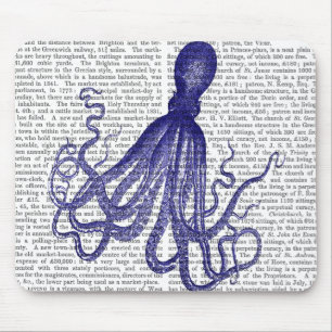 Mousepad Octopus Azul 5