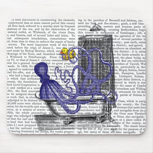 Mousepad Octopus no Banho 2 (Frente)
