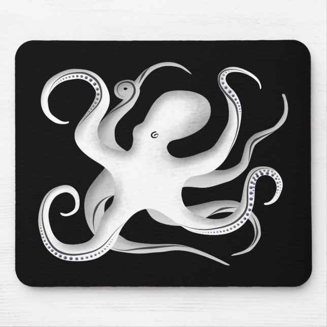 Mousepad Octopus Silhouette (Frente)
