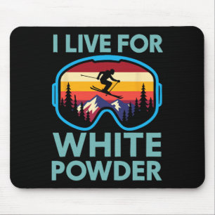Mousepad Óculos de Esqui Retro Vintage Anos 80 90s