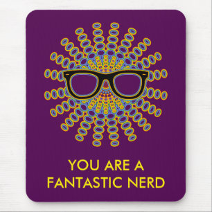 Mousepad Óculos de Nerd ensolarados + seu traseiro. & ideia