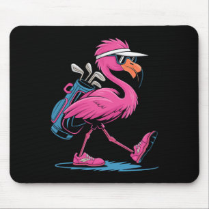 Mousepad Óculos de Sol de Golfe Ping Flamingo Mulher Senhor