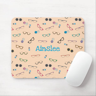 Mousepad Óculos e lentes de contato