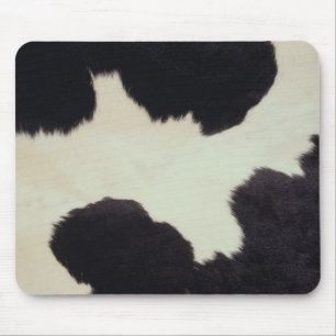 Mousepad Ocultar Vaca Preta e Branca