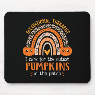 Mousepad Ocupação na Escola de Halloween do Terapista Ocupa
