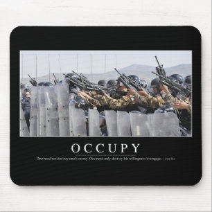 Mousepad Ocupe: Citações inspiradas