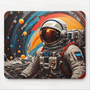 Mousepad Odisseia no Espaço - Astronauta