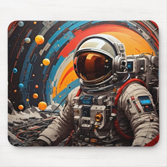 Mousepad Odisseia no Espaço - Astronauta (Frente)