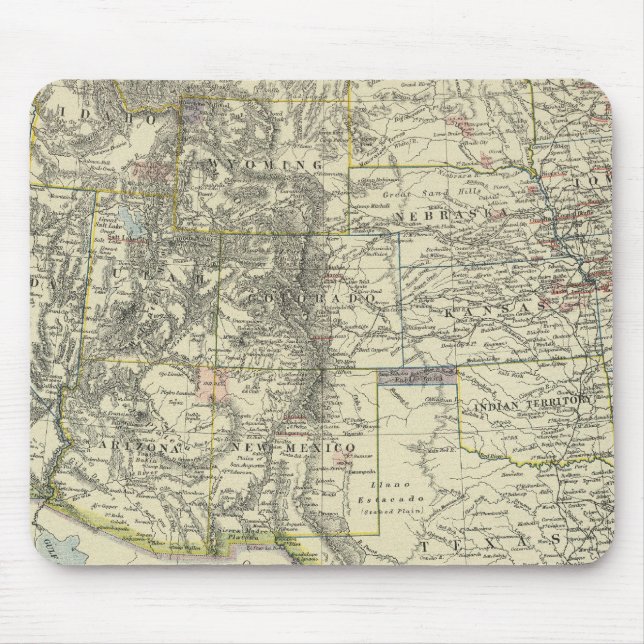 Mousepad Oeste dos EUA (Frente)