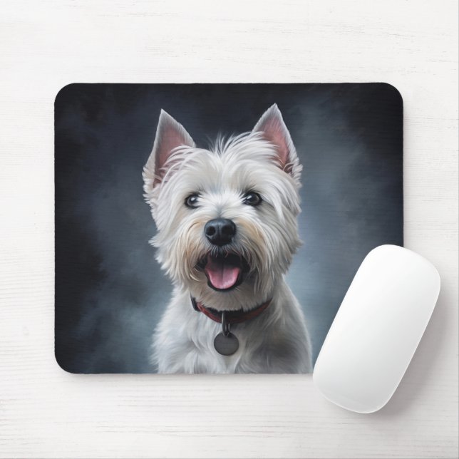 Mousepad Oeste dos pântanos brancos (Com mouse)