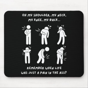 Mousepad Oferece Pessoas antigas 50º aniversário do 60º 70