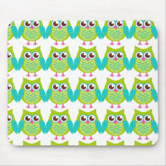 Mousepad Oferta de Corujas Verdes