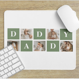 Mousepad Oferta de fotos e Dias de os pais felizes para a C