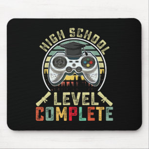 Mousepad Oferta de Graduação de Escola de Gamer Completa de