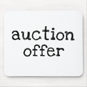Mousepad Oferta de Leilões